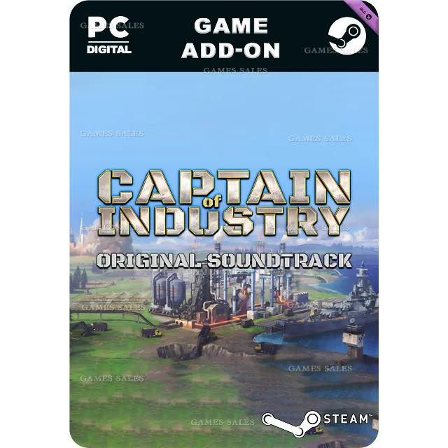 ✅💙CAPTAIN OF INDUSTRY SOUNDTRACK💙STEAM GIFT🤖АВТО