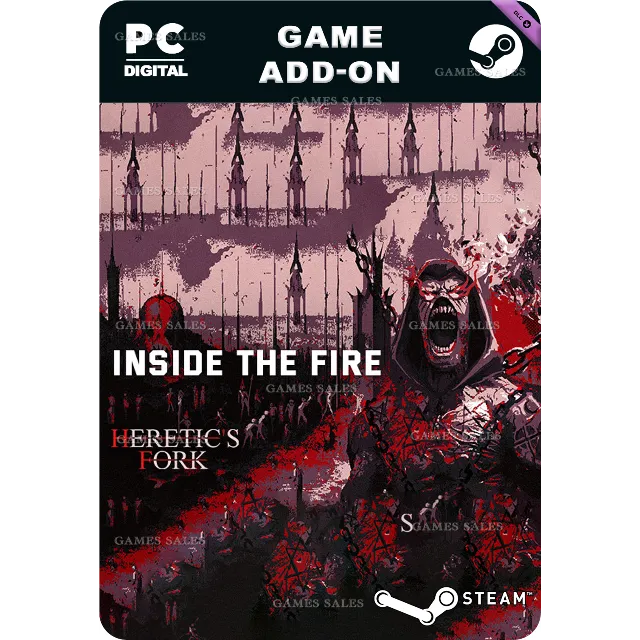✅💙HERETIC'S FORK: INSIDE THE FIRE💙STEAM GIFT🤖АВТО
