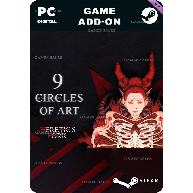 ✅💙HERETIC’S FORK: 9 CIRCLES OF ART💙STEAM GIFT🤖АВТО