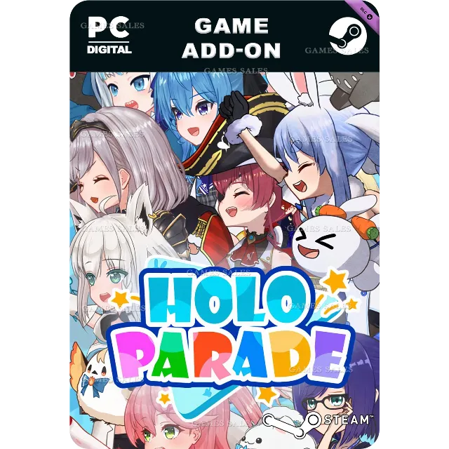 ✅💙HOLOPARADE DLC WITH BGM AND COSTUME - SHIRAKAMI💙