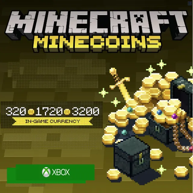 Minecraft Minecoins XBOX Монеты Minecraft 320-8800 На Любой Регион