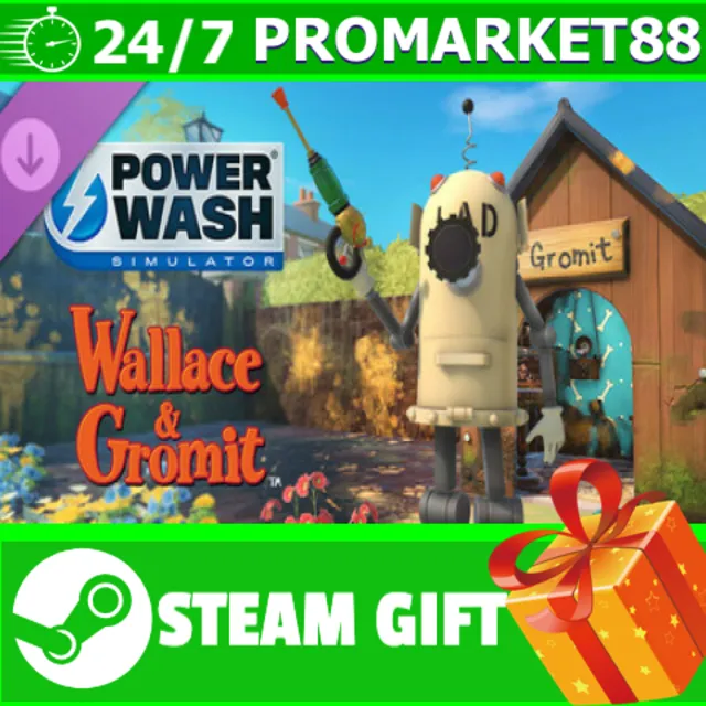 ⭐️ PowerWash Simulator – Wallace &amp; Gromit Special Pack