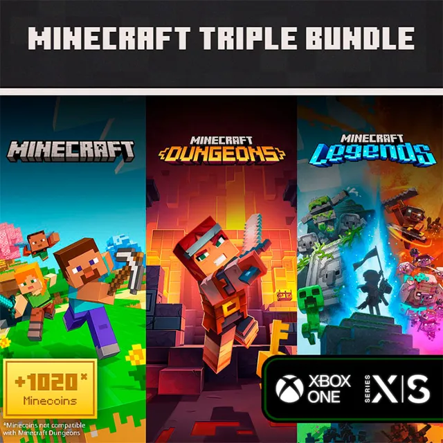 Minecraft Triple Bundle | Xbox 🔑 Ключ/Код