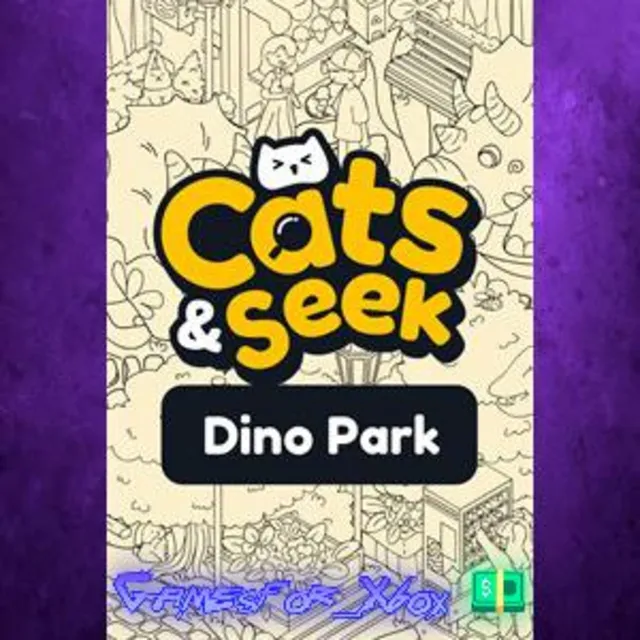 ☀️Cats and Seek  Dino Park XBOX
