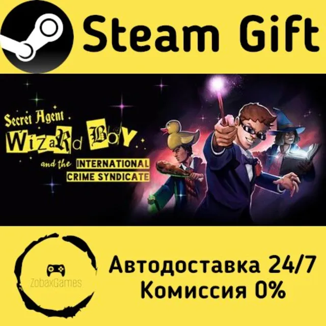 🚀 Secret Agent Wizard Boy and the International Crime Syndicate 🤖 Steam Россия