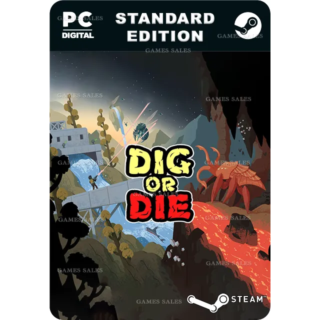 ✅💙DIG OR DIE💙STEAM GIFT🤖АВТОДОСТАВКА🤖