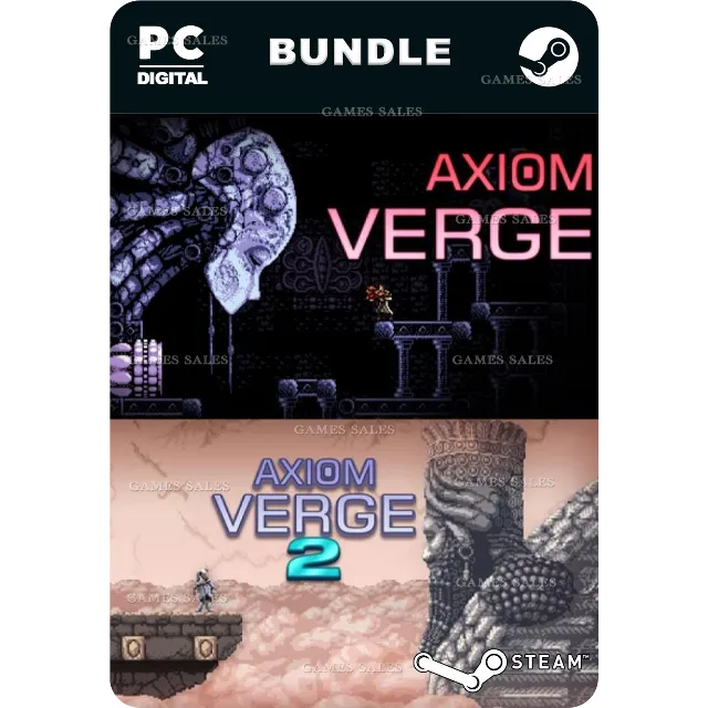 ✅💙AXIOM VERGE 1 &amp; 2 BUNDLE💙STEAM GIFT🤖АВТОДОСТАВКА🤖