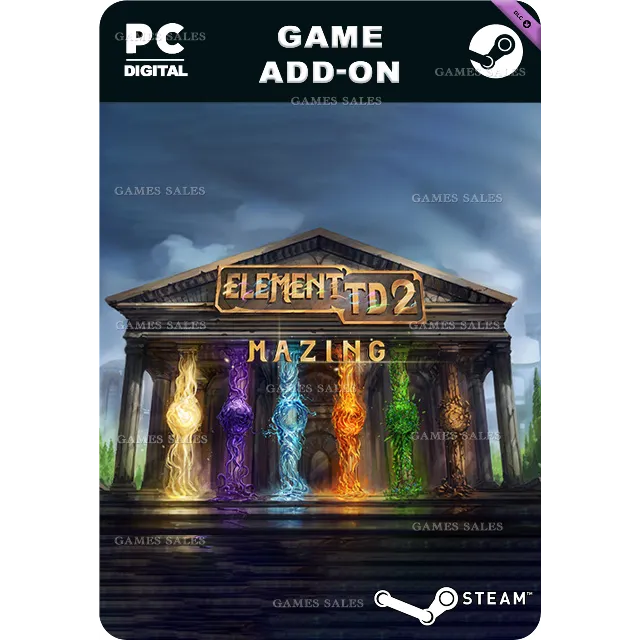 ✅💙ELEMENT TD 2 - MAZING EXPANSION💙STEAM GIFT🤖АВТО