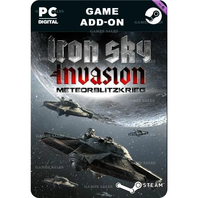 ✅💙IRON SKY INVASION: METEORBLITZKRIEG💙STEAM GIFT🤖