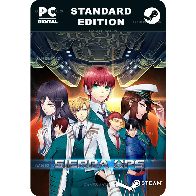 ✅💙SIERRA OPS - SPACE STRATEGY VISUAL NOVEL💙STEAM GIFT