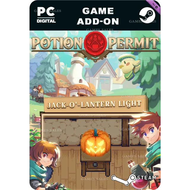 ✅💙POTION PERMIT - JACK-O'-LANTERN LIGHT💙STEAM GIFT🤖