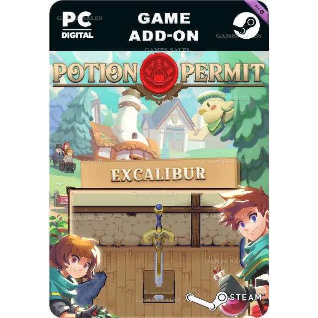 ✅💙POTION PERMIT - EXCALIBUR💙STEAM GIFT🤖АВТОДОСТАВКА