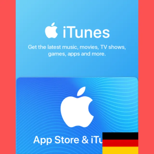 APPLE APP STORE &amp; ITUNES DE 10 EUR Код ГЕРМАНИЯ✅АВТО