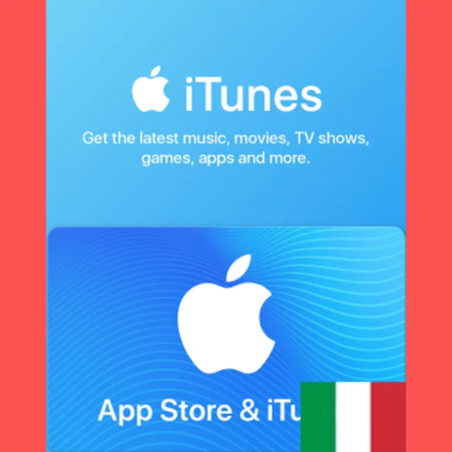 APPLE APP STORE &amp; ITUNES IT 2 EUR Код ИТАЛИЯ✅АВТО
