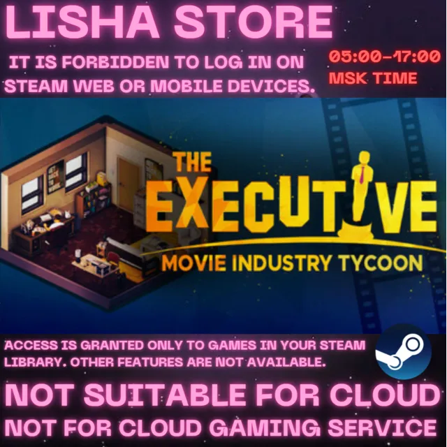 The Executive Movie Industry Tycoon Стим на 90 дней