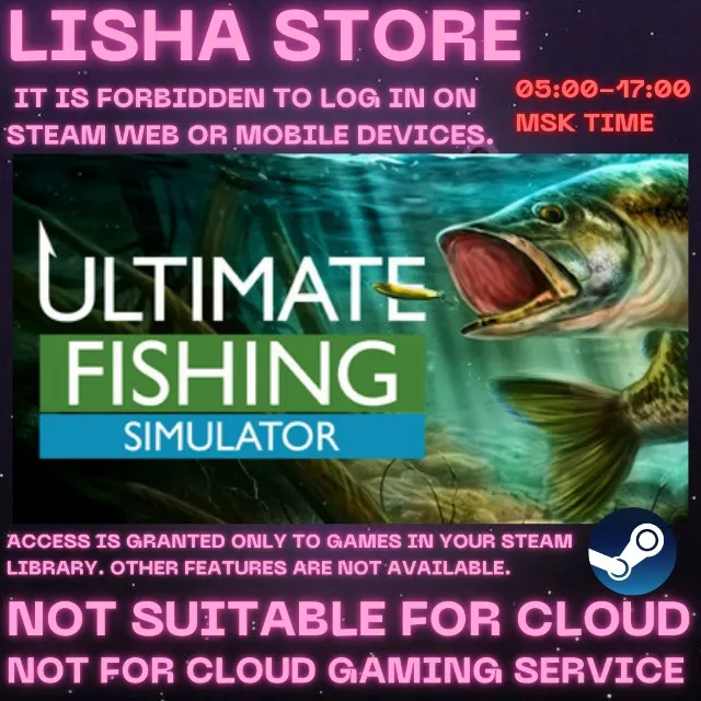 Ultimate Fishing Simulator Стим На 30 или 90 д