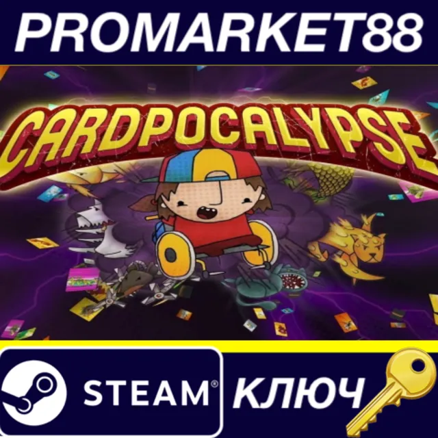 ⭐ Cardpocalypse Steam КЛЮЧ 🔑 GLOBAL