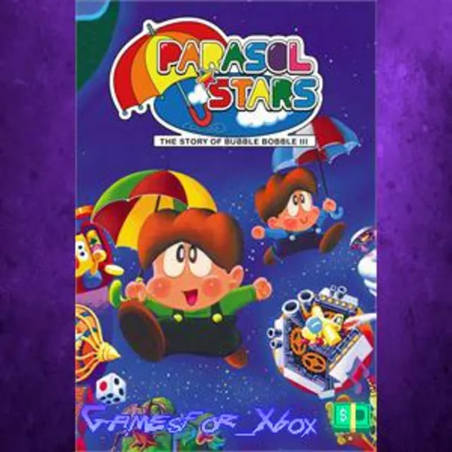 ☀️Parasol Stars The Story of Bubble Bobble III XBOX