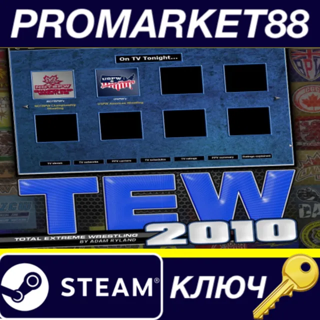 ⭐Total Extreme Wrestling 2010 Steam КЛЮЧ 🔑GLOBAL