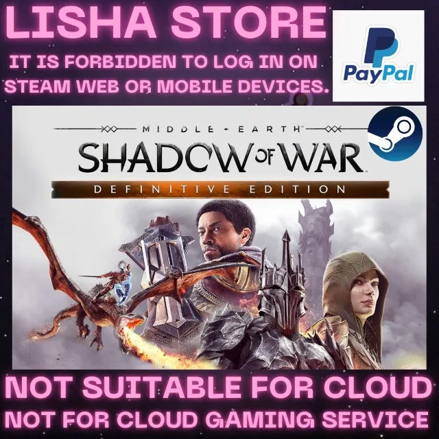 Middle-earth: Shadow of War Definitive Edition На 30 или 90 дней