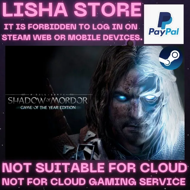 Middle-earth: Shadow of Mordor Game of the Year Edition На 30 или 90 дней