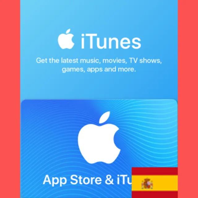 APPLE APP STORE &amp; ITUNES ES 10 EUR Код ИСПАНИЯ✅АВТО
