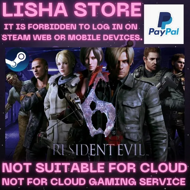 Resident Evil 6 Стим На 30 или 90 дней