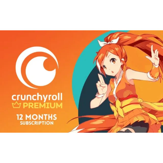 Crunchyroll Mega Fan 12 months