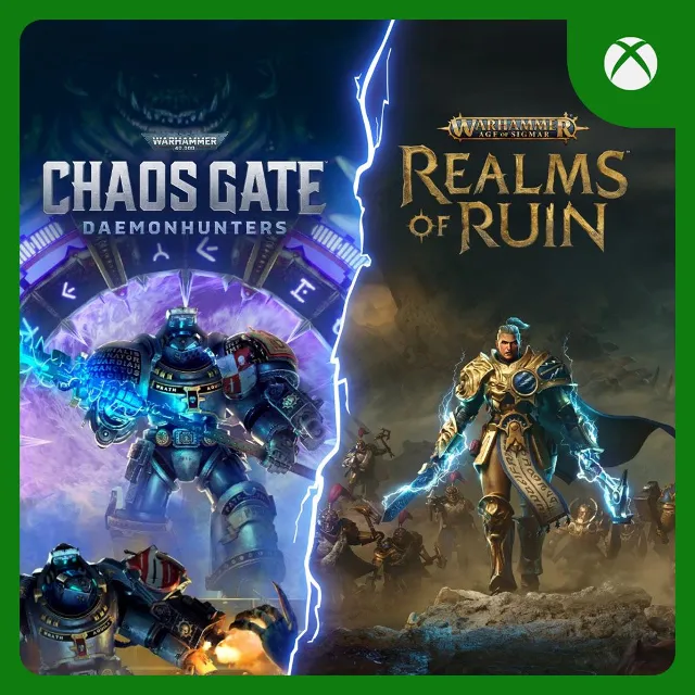 🟢Warhammer Bundle - Chaos Gate &amp; Realms of Ruin🟢Xbox
