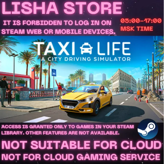 Taxi Life A City Driving Simulator На 30 или 90 дней