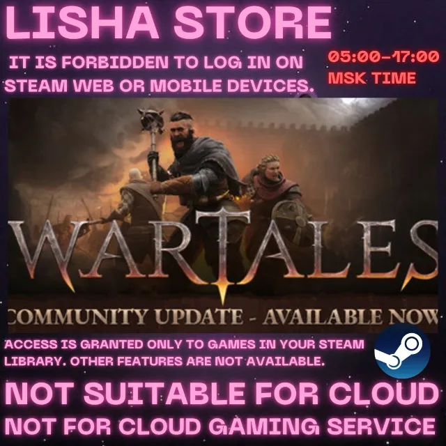 Wartales Steam shared Offline For 90 days