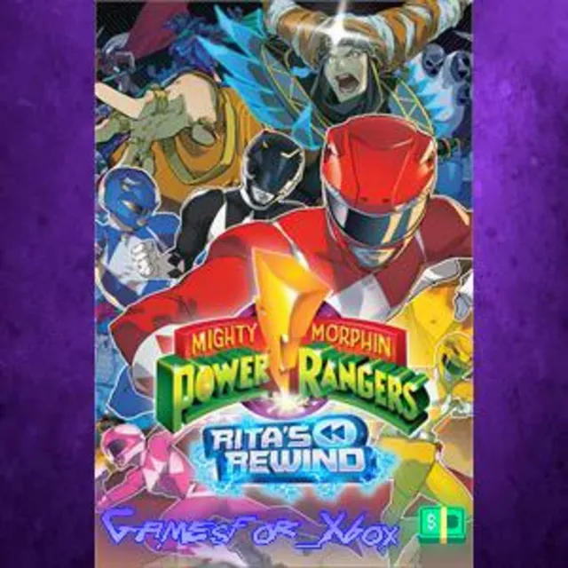 ☀️Mighty Morphin Power Rangers Rita’s Rewind XBOX