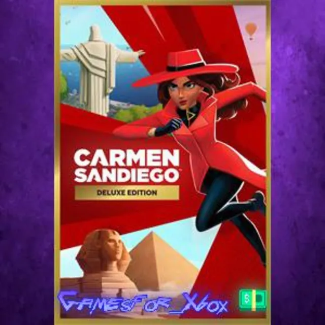 ☀️Carmen Sandiego Deluxe Edition XBOX