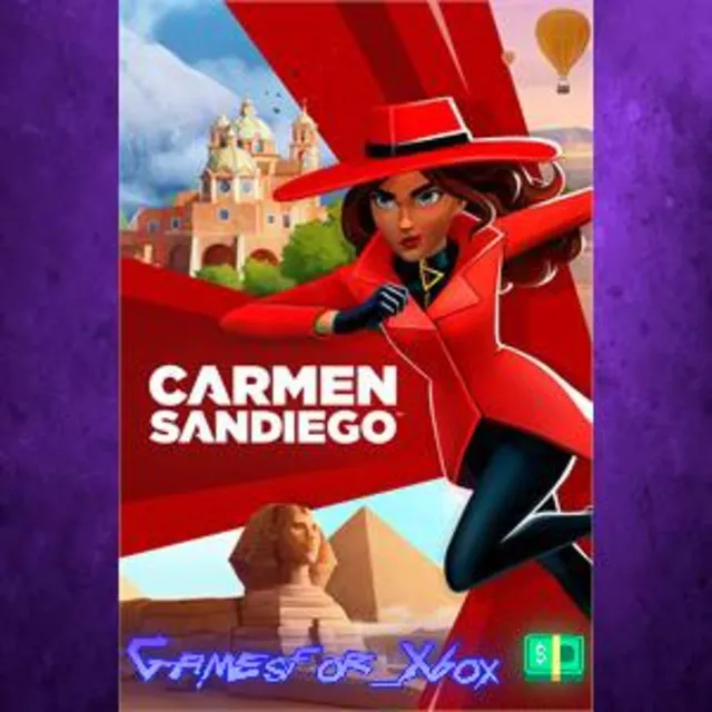 ☀️Carmen Sandiego XBOX