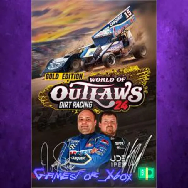 ☀️World of Outlaws Dirt Racing 24 Gold Edition XBOX