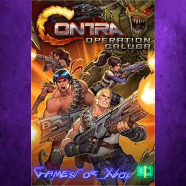 ☀️Contra Operation Galuga XBOX