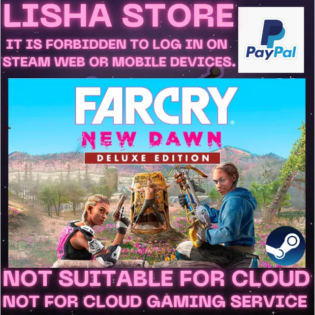 Far Cry New Dawn Deluxe Ed Стим На 30 или 90 дней