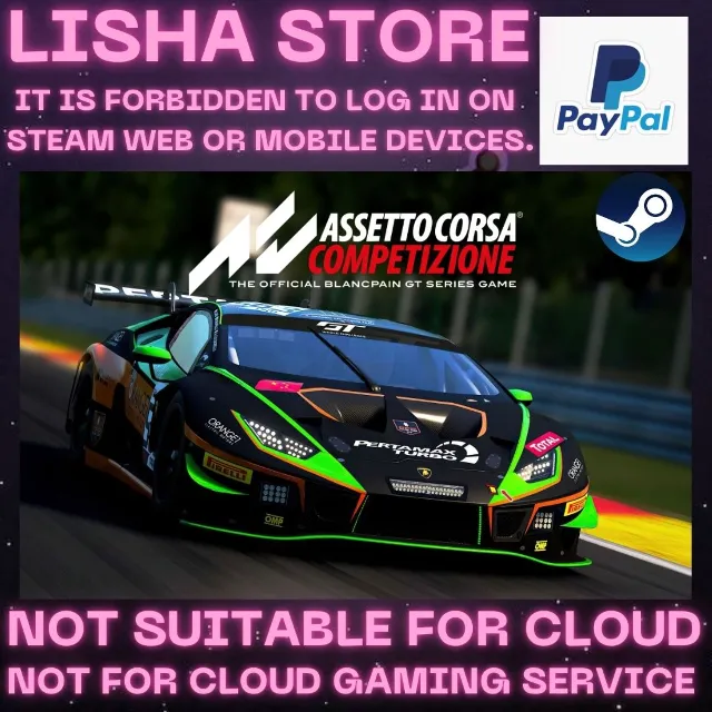 Assetto Corsa Competizione Стим На 30 или 90 дней