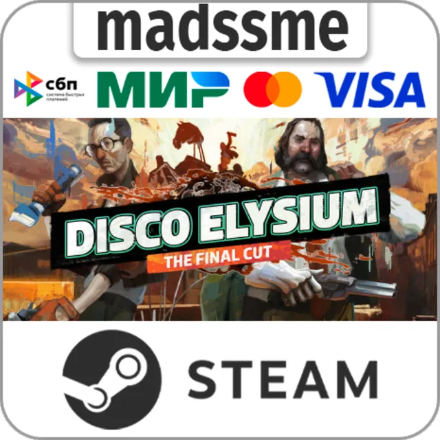 Disco Elysium - The Final Cut * RU/KZ/СНГ/TR/AR * STEAM