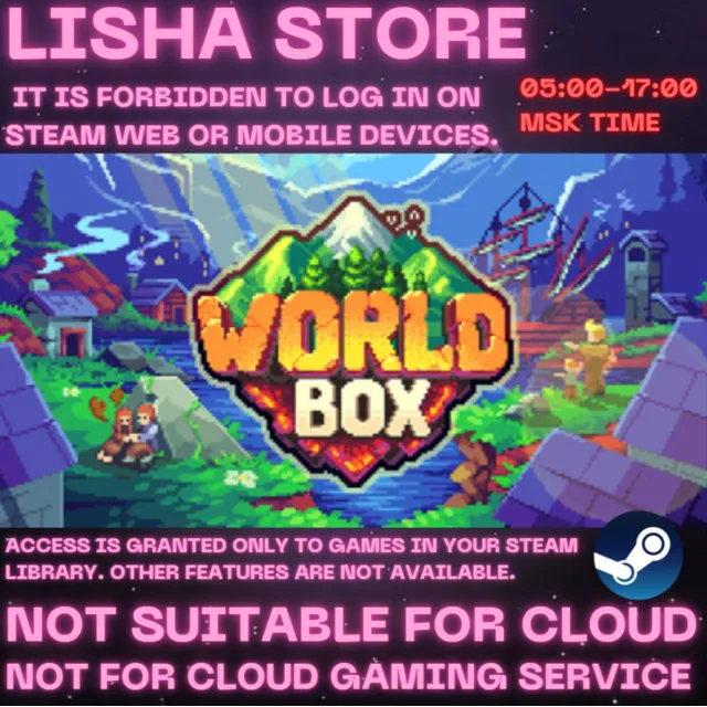 WorldBox - God Simulator Стим Оффлайн на 90 дней
