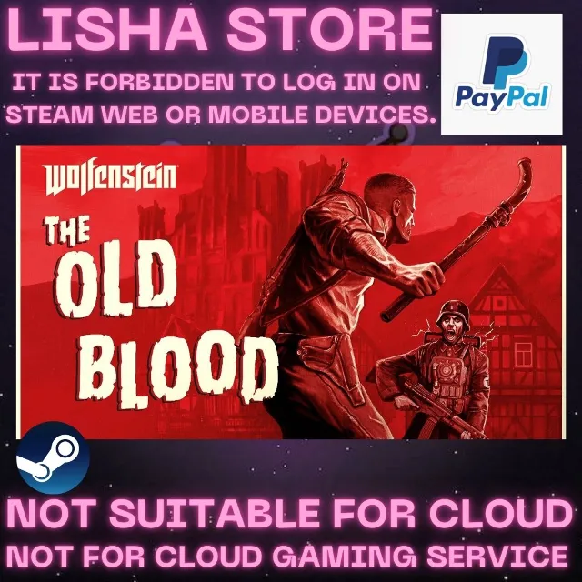 Wolfenstein: The Old Blood ROW Стим На 30 или 90 дней