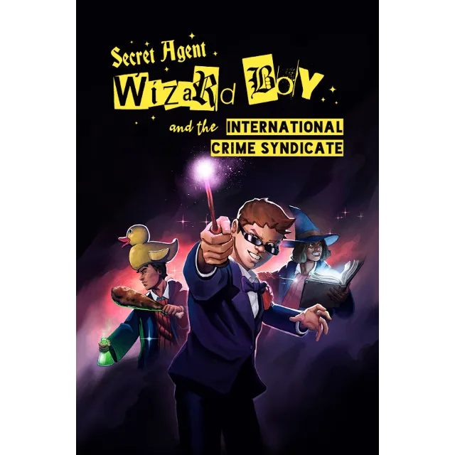 ✅ Secret Agent Wizard Boy and the International Crime S