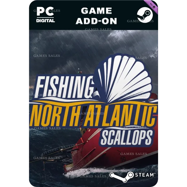✅💙FISHING: NORTH ATLANTIC - SCALLOPS EXPANSION💙STEAM