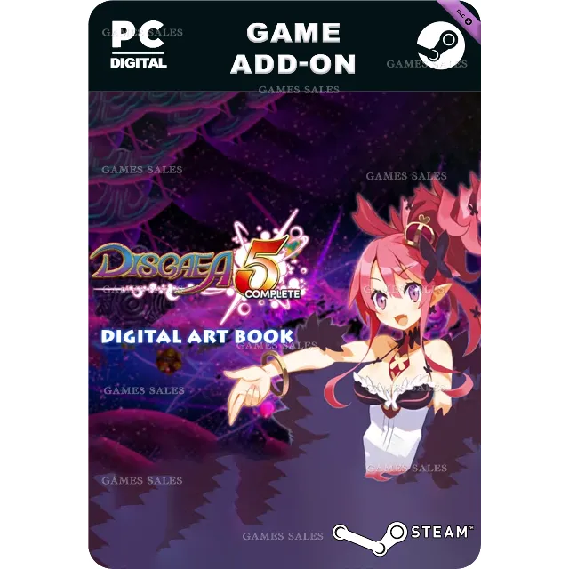 ✅💙DISGAEA 5 COMPLETE - DIGITAL ART BOOK💙STEAM GIFT🤖