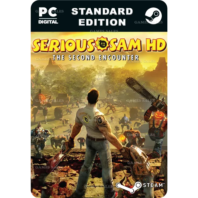 ✅💙SERIOUS SAM HD: THE SECOND ENCOUNTER💙STEAM GIFT🤖