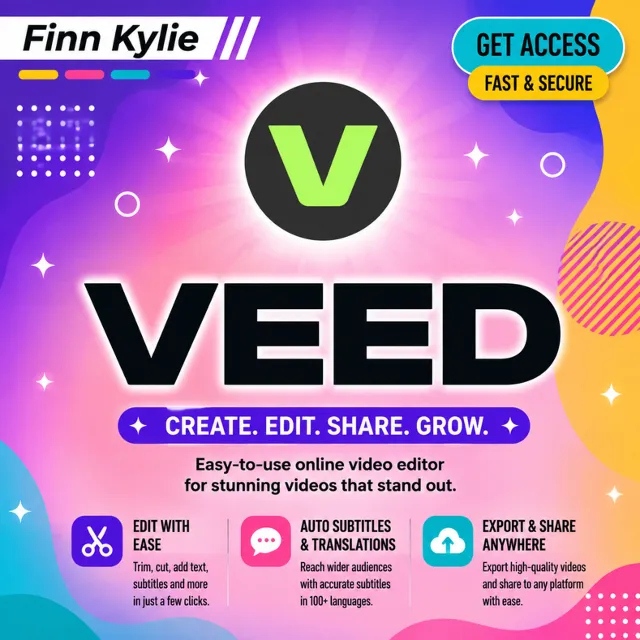 Veed.io | Creator / Pro подписка 1 месяц