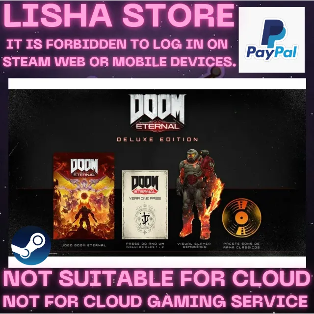DOOM Eternal Deluxe+The Ancient Gods На 30 или 90 дней