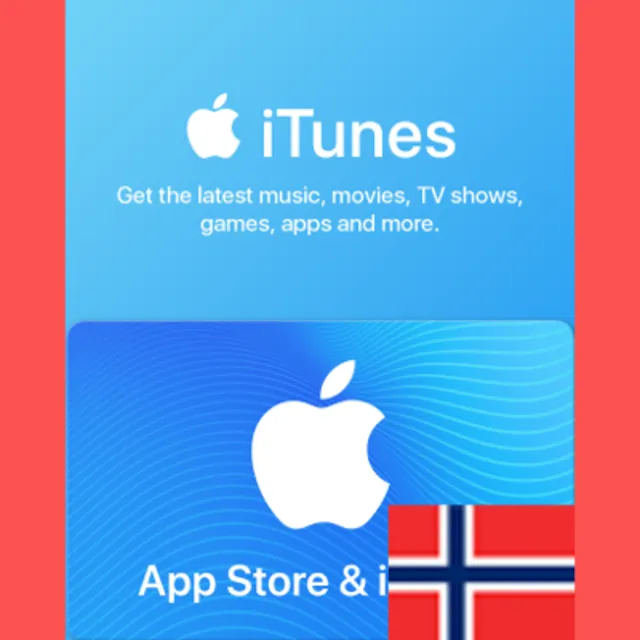 APPLE APP STORE &amp; ITUNES NO 250 NOK Код НОРВЕГИЯ