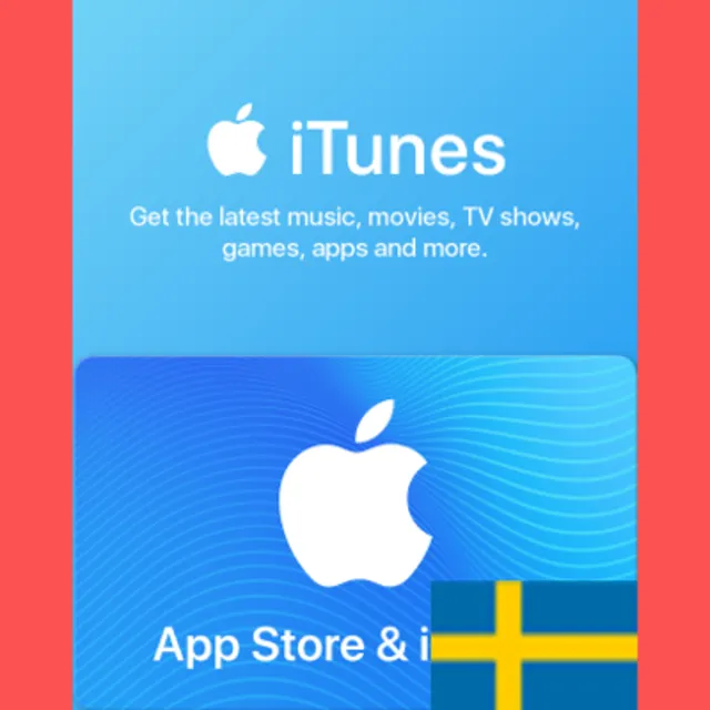 APPLE APP STORE &amp; ITUNES SE 2000 SEK Код ШВЕЦИЯ✅АВТО