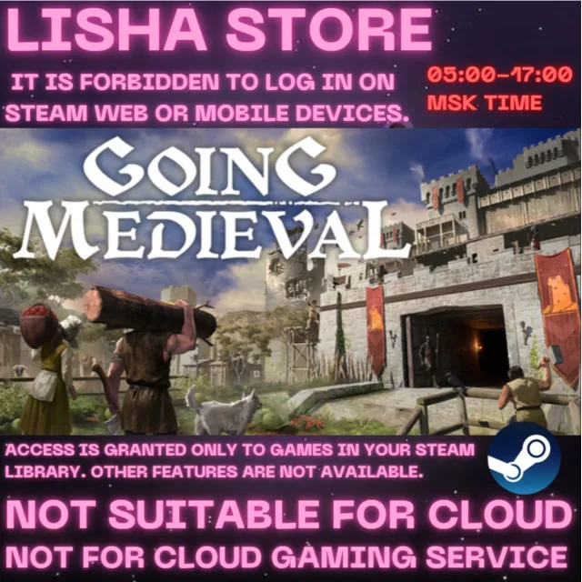 Going Medieval Стим На 30 или 90 дней